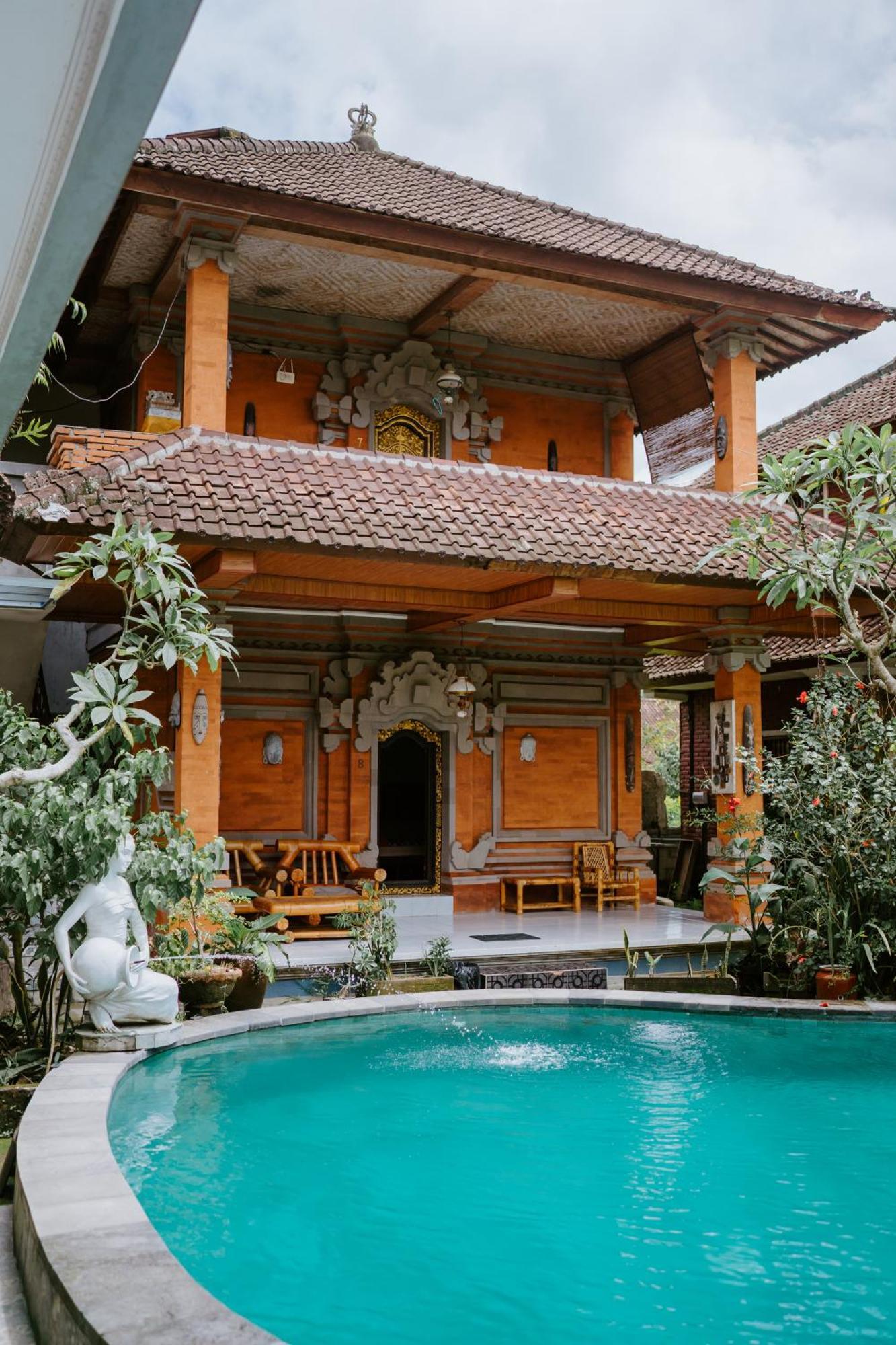Warsi Bungalow Ubud Exterior foto